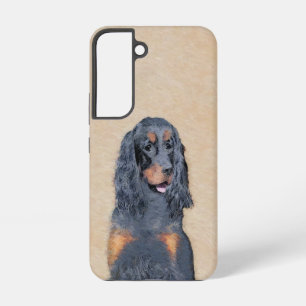 Gordon Setter Painting - Cute Original Dog Art Samsung Galaxy Hoesje