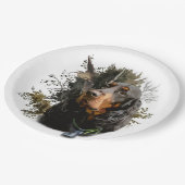 Gordon Setter Papieren Bordje (Gekanteld)