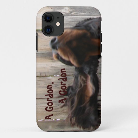 Gordon Setter Peinture iPhone 5 Coque (Dos)