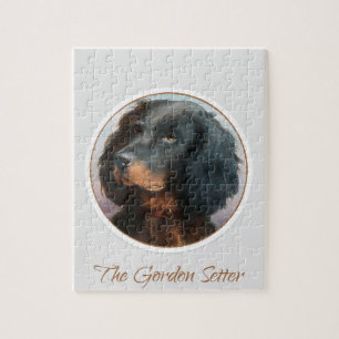 Gordon Setter Puppy Puzzle Legpuzzel