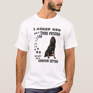 Gordon Setter Quote mam English Setter Dad, Irish T-shirt