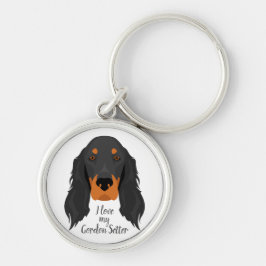 Gordon Setter Sleutelhanger