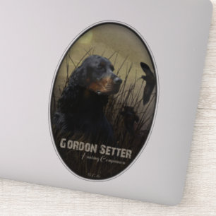 Gordon Setter, Sticker compagnon de chasse