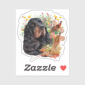 Gordon Setter Tapestry Poster Acrylprint Tripty Sticker (Vel)
