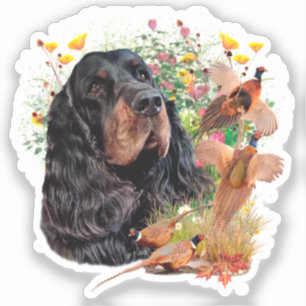 Gordon Setter Tapestry Poster Acrylprint Tripty Sticker