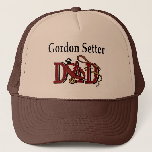 Gordon Setter Trucker Pet (Voorkant)