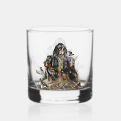 Gordon Setter  Whisky Glas (Voorkant)