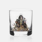 Gordon Setter  Whisky Glas (Achterkant)
