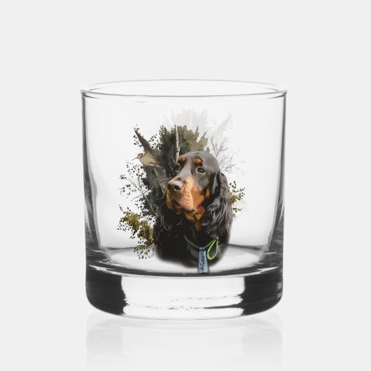 Gordon Setter Whisky Glas (Achterkant)