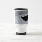 Gordon Setter White Travel Mug (Centre)