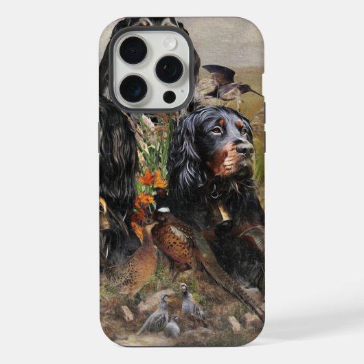 Gordon Setters, Passion pour les oiseaux, Art (Verso)