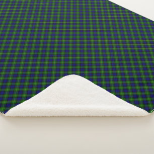 Gordon tartan bleu vert plaid