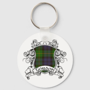 Gordon Tartan Shield Sleutelhanger