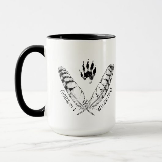 Gordon Wildlife Logo Café Mug (Gauche)