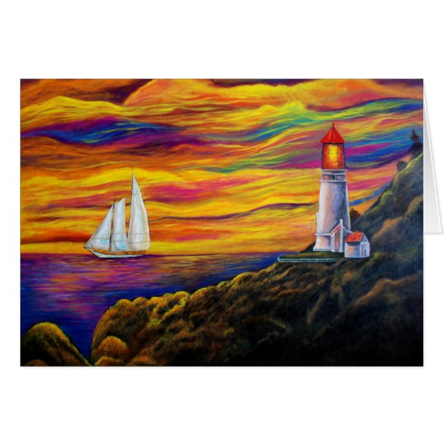 Gordon's Lighthouse Kaart (Voorkant Horizontaal)