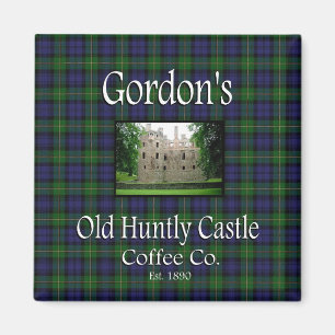 Gordon's Old Hunly Castle Coffee Co. Magnet Magneet