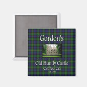Gordon's Old Huntly Castle Coffee Co. Magnet (Recto/Verso)