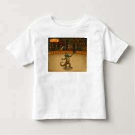 Gordy, goanna juggler kinder shirts