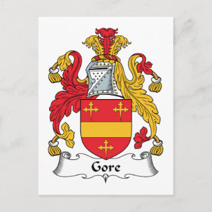 Gore Family Crest Briefkaart