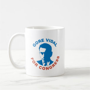 GORE VIDAL VOOR CONGRESS KOFFIEMOK