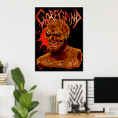 Goregrind Poster (Thuiskantoor)