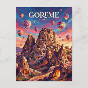 Göreme Nationaal Park Turkije Briefkaart
