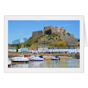 Gorey Castle, Jersey kaart