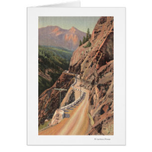 Gorge d'Uncompahgre et million de route de Dollard