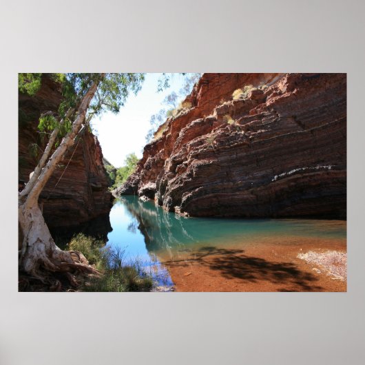 Gorge Hamersley, Parc national Karijini - Poster (Devant)