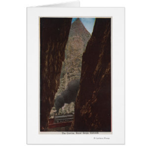 Gorge royale, Co - vue d'une crevasse dans royal