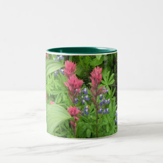 Gorge Wildflower Tweekleurige Koffiemok