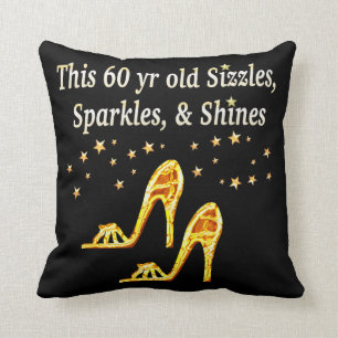 GORGEEUS GOLD 60E BIRTHDAY KUSSEN