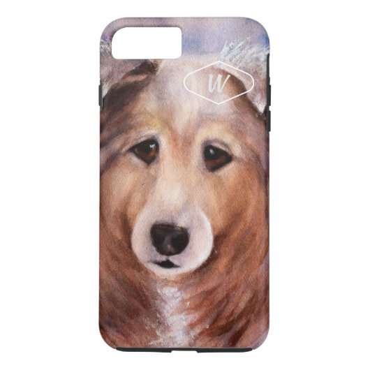 GORGEOUS COLLIE Case-Mate iPhone CASE (Achterkant)