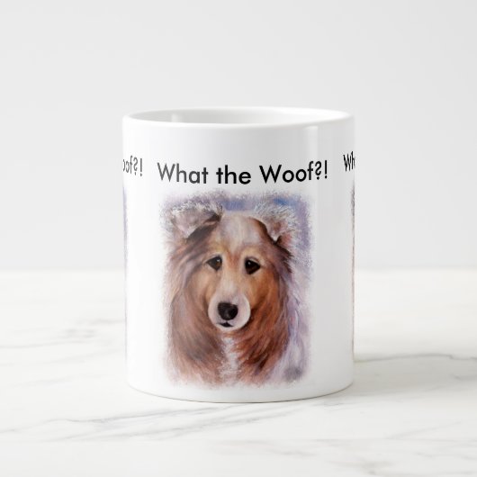 GORGEOUS COLLIE GROTE KOFFIEKOP (Voorkant)