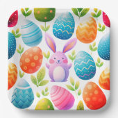 Gorgeous Easter paper plates Papieren Bordje (Voorkant)