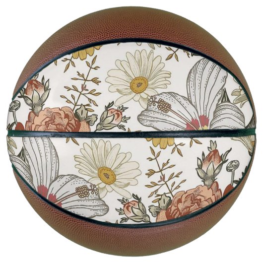 Gorgeous flowers basketbal (Voorkant)