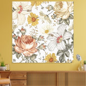 Gorgeous flowers canvas afdruk (Insitu (Woonkamer))