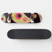 GORGEOUS MULTI SWIRL SKATEBOARD (Horizontaal)