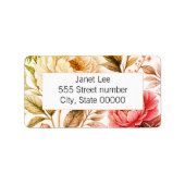 Gorgeous one of a-kind address labels (Voorkant)