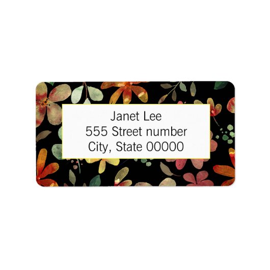 Gorgeous one of a-kind address labels (Voorkant)