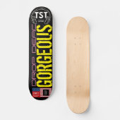GORGEOUS SKATEBOARD À MORT (Recto)