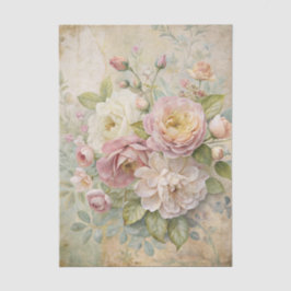 Gorgeous Vintage Style Peony Floral Background Tissuepapier