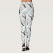 GORGEOUS WHITE CALLA LILILIES | LEGGINGS (Achterkant)