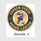 Gorges du Verdon - Grand Canyon Sticker (Vel)
