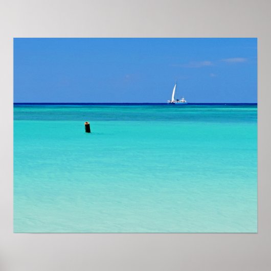 Gorgeus Beach Poster (Voorkant)