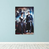 Gorgeus Victorian Vampires Canvas Afdruk (Insitu (Houten vloer))