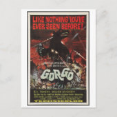 Gorgo 1961 Sci Fi Horrorfilm Retro Briefkaart (Voorkant)