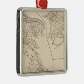 Gorham PO, stad Gorham Metalen Ornament (Rechts)