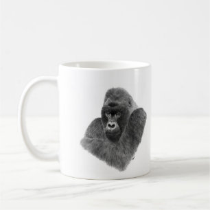 Gorilla Animal art Mokken