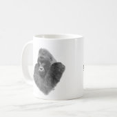 Gorilla Animal art Mugs (Devant gauche)